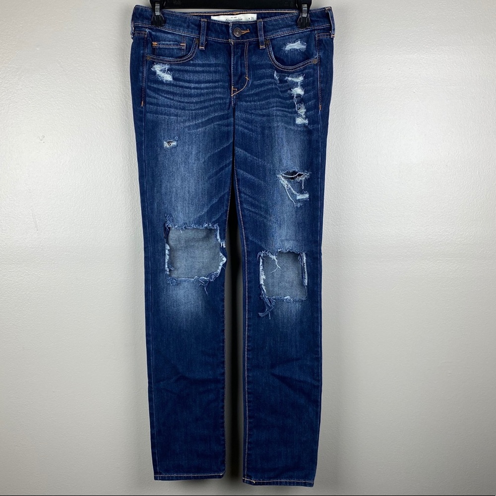 Abercrombie & Fitch Ripped Skinny Jeans